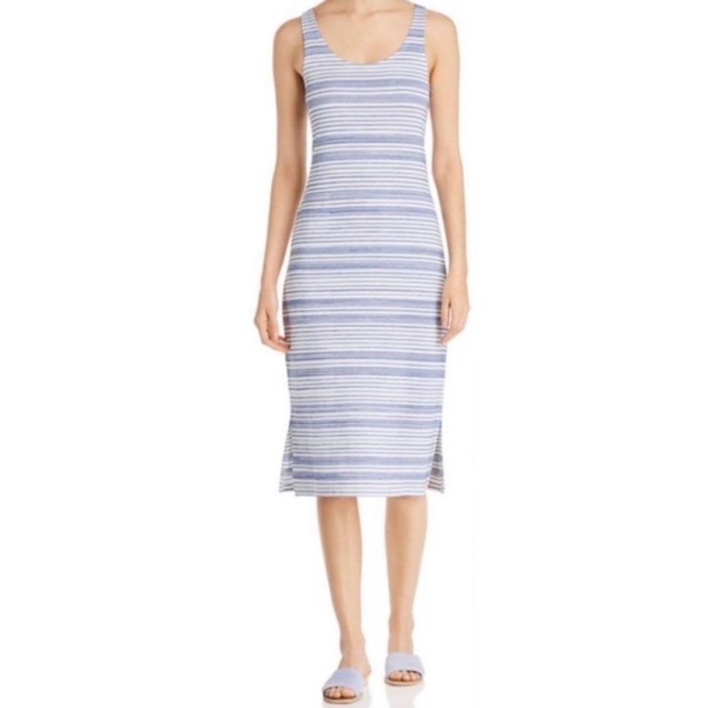 NWT Lyssé Mulholland Striped Midi Tank Dress Size Medium